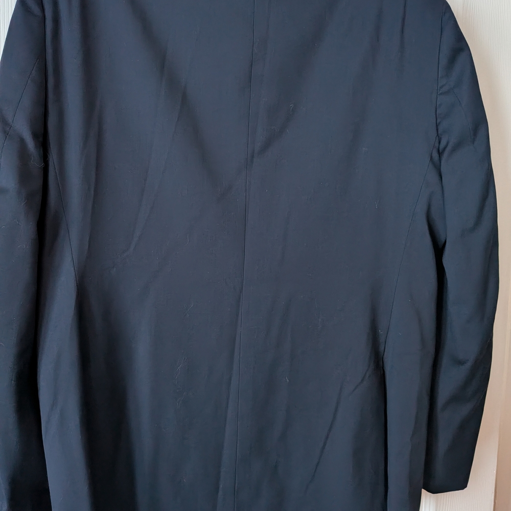 Joseph A Banks Classic Navy Men's Blazer Tailored Fit - Picture 6 of 6